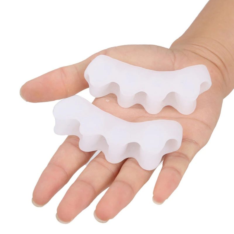 Corector ortopedic degete picioare copii - distantiere din silicon copii Hallux Valgus 2025 4