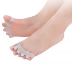 Corector ortopedic degete picioare copii - distantiere din silicon copii Hallux Valgus 2025 15