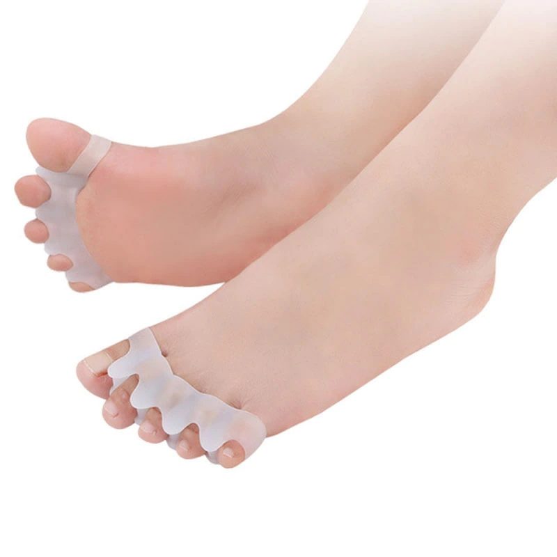 Corector ortopedic degete picioare copii - distantiere din silicon copii Hallux Valgus 2025 5