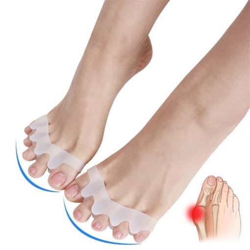 Corector ortopedic degete picioare copii - distantiere din silicon copii Hallux Valgus 2023 1