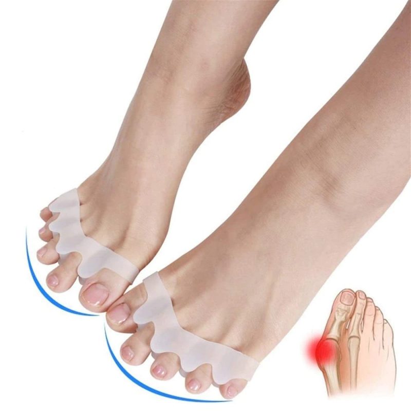 Corector ortopedic degete picioare copii - distantiere din silicon copii Hallux Valgus 2025 1