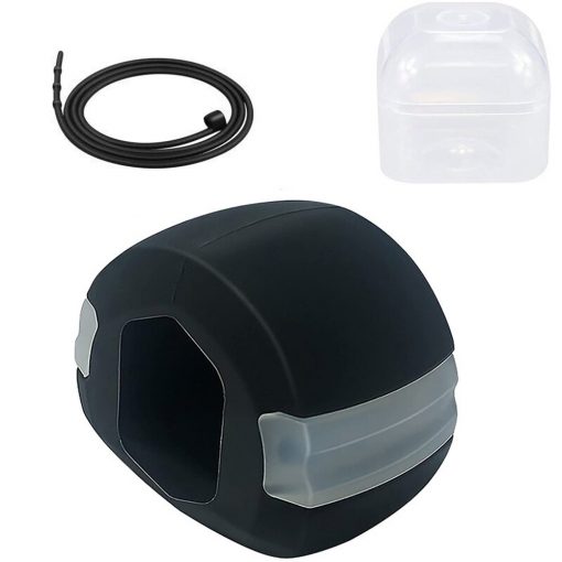 Guma pentru maxilar - Accesoriu pentru muschii faciali Silicon Gri 2023 2