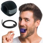 Guma pentru maxilar - Accesoriu pentru muschii faciali Silicon Gri 2024 10