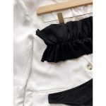 Costum de baie damă cu burete 2 piese Negru – FITINT 386 2025 8