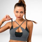 Compleu set fitness damă push-up Gri – FITINT 105 2025 15