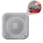 [Set x2] Sita din silicon chiuveta / cada cu ventuza Protectie Anti Infundare 2025 9