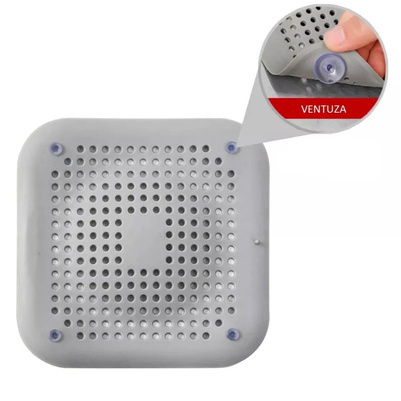 [Set x2] Sita din silicon chiuveta / cada cu ventuza Protectie Anti Infundare 2025 2