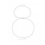 Body chain lung - lant de corp 356 damă Auriu argintiu FITINT 356 2025 23