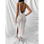 Rochie de plajă damă Alb – FITINT 196 2025 9