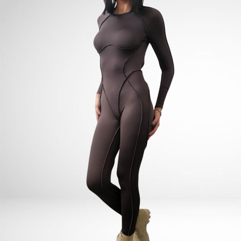 Salopetă fitness damă Maro – FITINT 393 2025 2