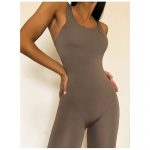 Salopeta dama push up FITINT Fuse modelatoare Maro 2023 17