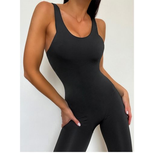 Salopeta dama push up FITINT Fuse modelatoare Negru 2023 3
