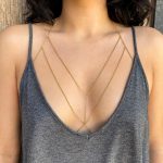 Body chain dama - lant de corp 358 damă Auriu argintiu FITINT 358 2025 7