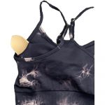 Bustiera sport cu push up FITINT Tie Dye Mist Negru 2023 8