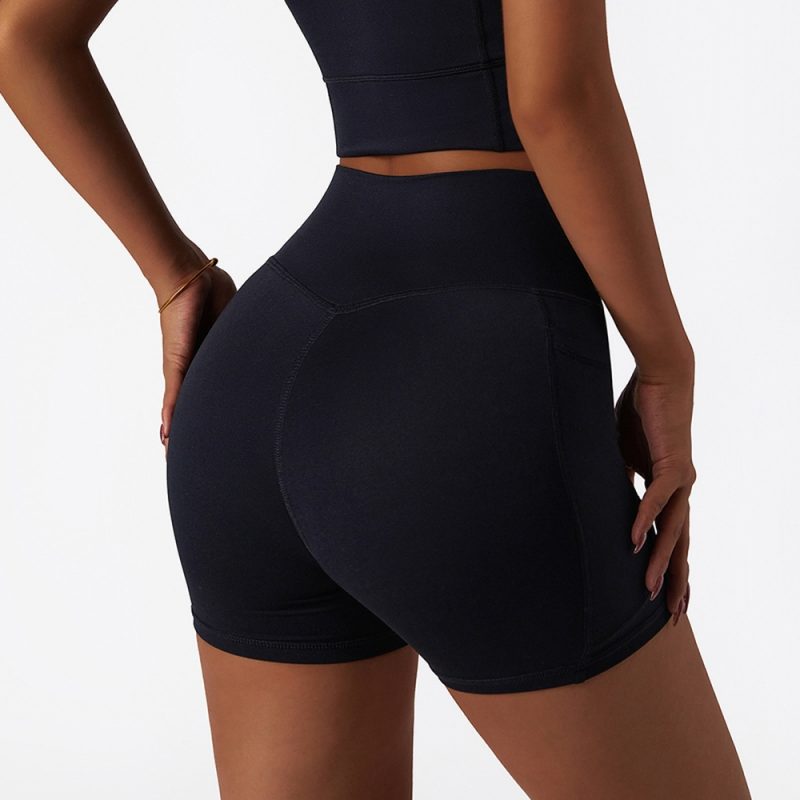 Colanți sport damă talie înaltă Negru – FITINT 142 2025 4
