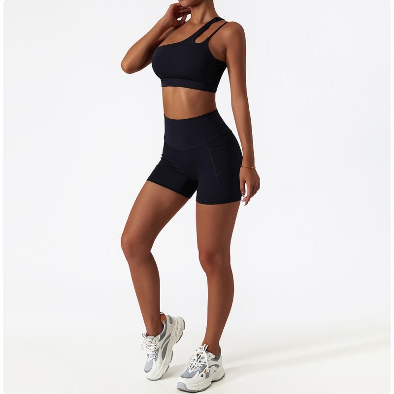 Colanți sport damă talie înaltă Negru – FITINT 142 2025 6