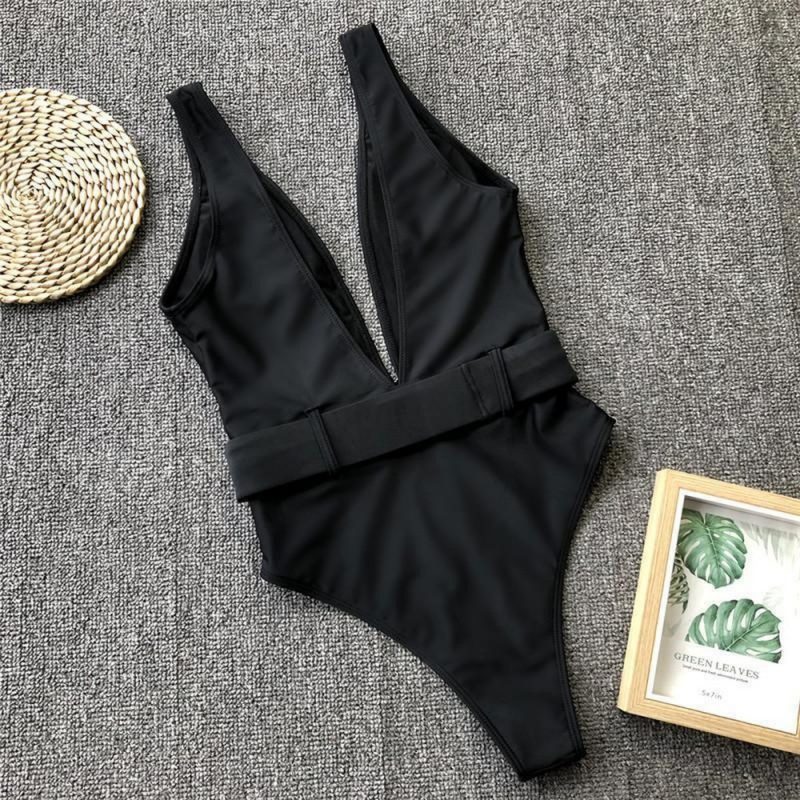 Costum de baie damă întreg Negru – FITINT 137 2025 7