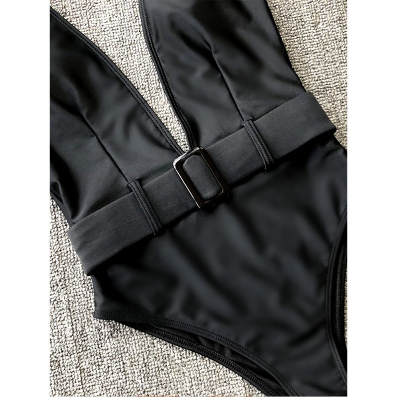 Costum de baie damă întreg Negru – FITINT 137 2025 6