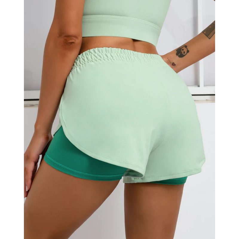 Colanți sport damă Verde – FITINT 009 2025 6