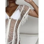 Rochie de plajă damă Alb – FITINT 179 2025 24