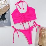 Costum de baie damă push-up Roz – FITINT 418 2025 20