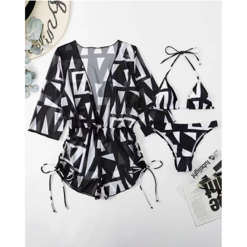 Costum de baie damă Negru – FITINT 411 2025 3