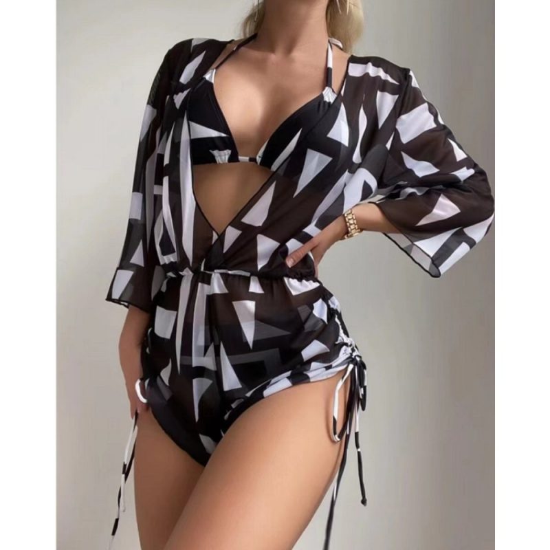 Costum de baie damă Negru – FITINT 411 2025 1