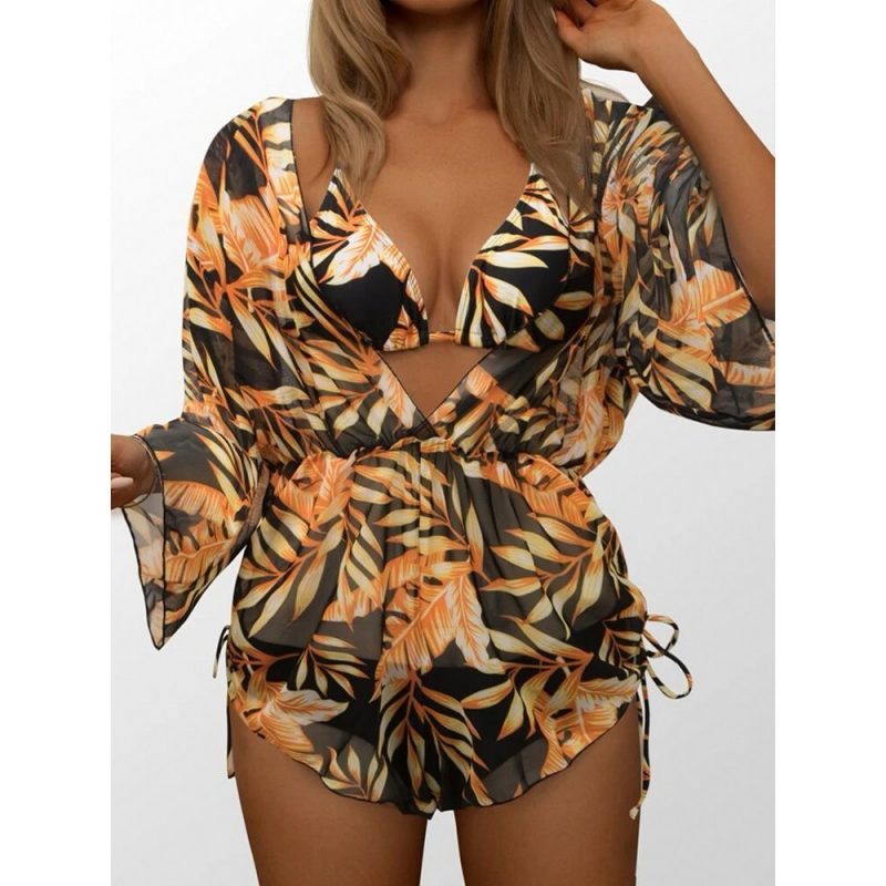 Costum de baie damă Galben – FITINT 410 2025 6