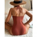 Costum de baie damă întreg Maro – FITINT 412 2025 18