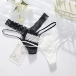 Chiloti dama tanga cu plasa negri 159 2025 10