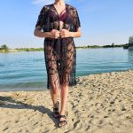 Rochie de plajă damă Negru – FITINT 207 2025 9