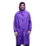 Pelerina de ploaie unisex FITINT impermeabila cu gluga Mov 2025 7