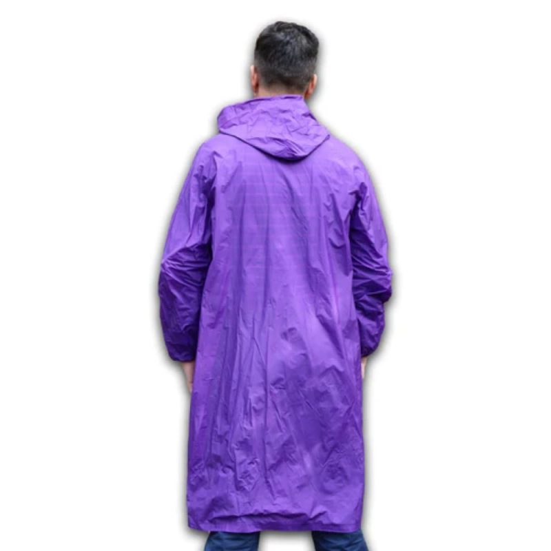 Pelerina de ploaie unisex FITINT impermeabila cu gluga Mov 2025 2