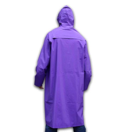 Pelerina de ploaie unisex FITINT Rainy cu gluga Mov 2024 2