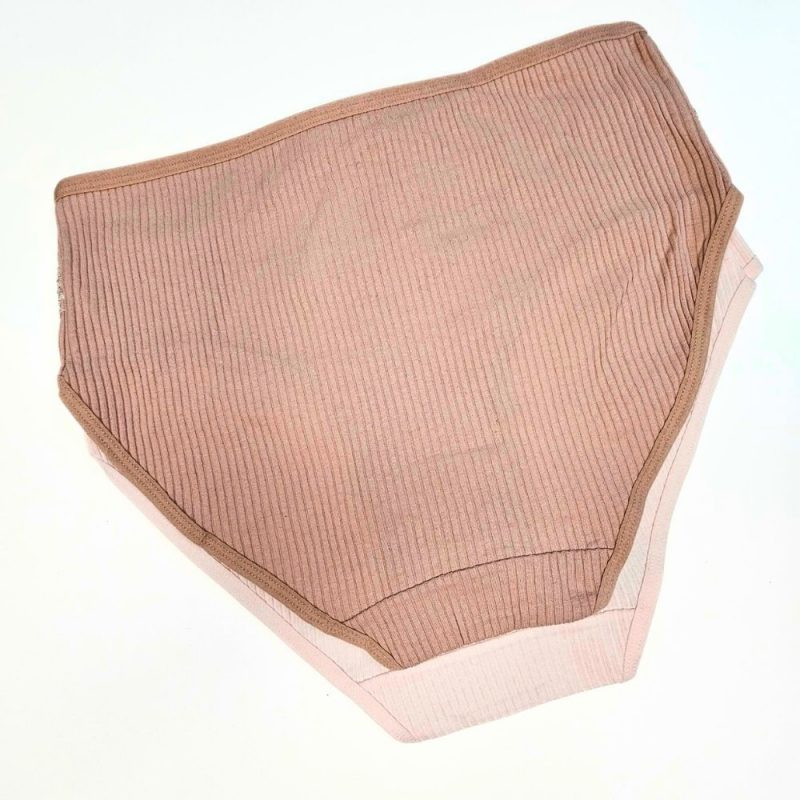 Set chilot normal bumbac FITINT cu model brodat 2 perechi 2025 6