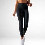 Colanți sport damă fără cusături talie înaltă Negru – FITINT 402 2025 13