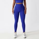 Colanți sport damă fără cusături Albastru – FITINT 446 2025 9