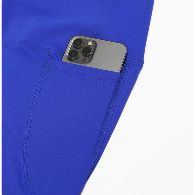 Colanți sport damă fără cusături Albastru – FITINT 446 2025 8
