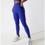 Colanți sport damă fără cusături Albastru – FITINT 446 2025 11