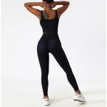 Colanți sport damă fără cusături Negru – FITINT 080 2025 17