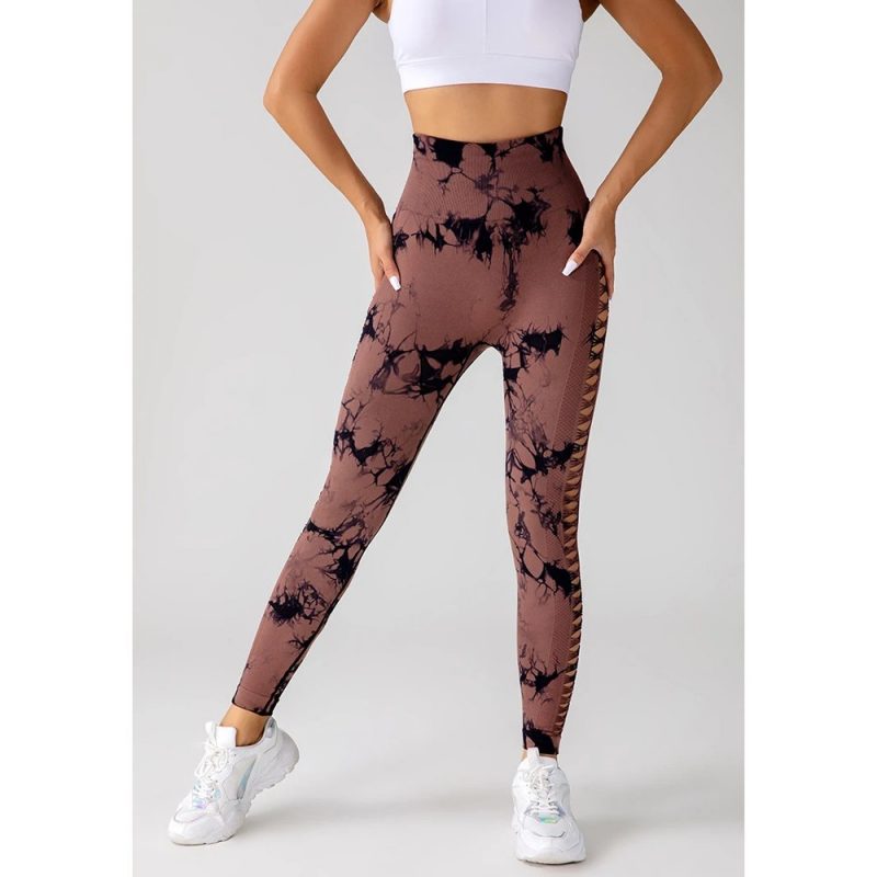 Colanți sport damă push-up talie înaltă Maro – FITINT 444 2025 6