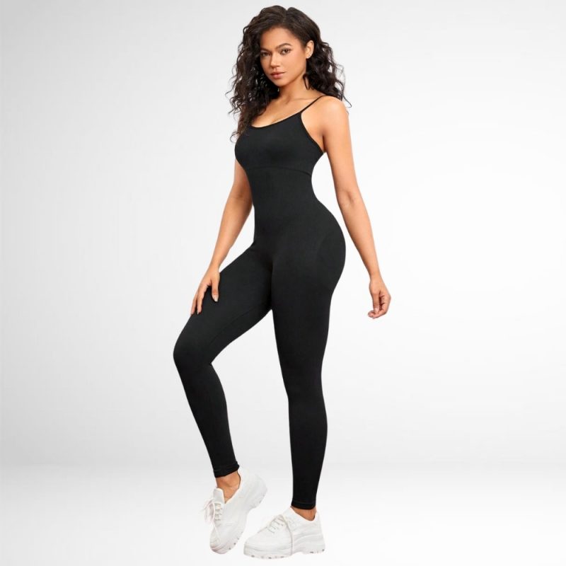 Salopeta dama push up FITINT Haven cu decolteu adanc Negru 2025 2