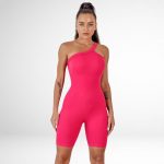 Salopetă fitness damă push-up Roz – FITINT 255 2025 6