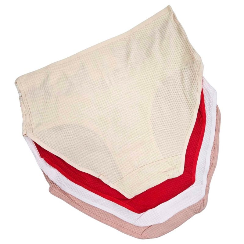 Set chilot normal cu model brodat FITINT bumbac 2 perechi 2025 6