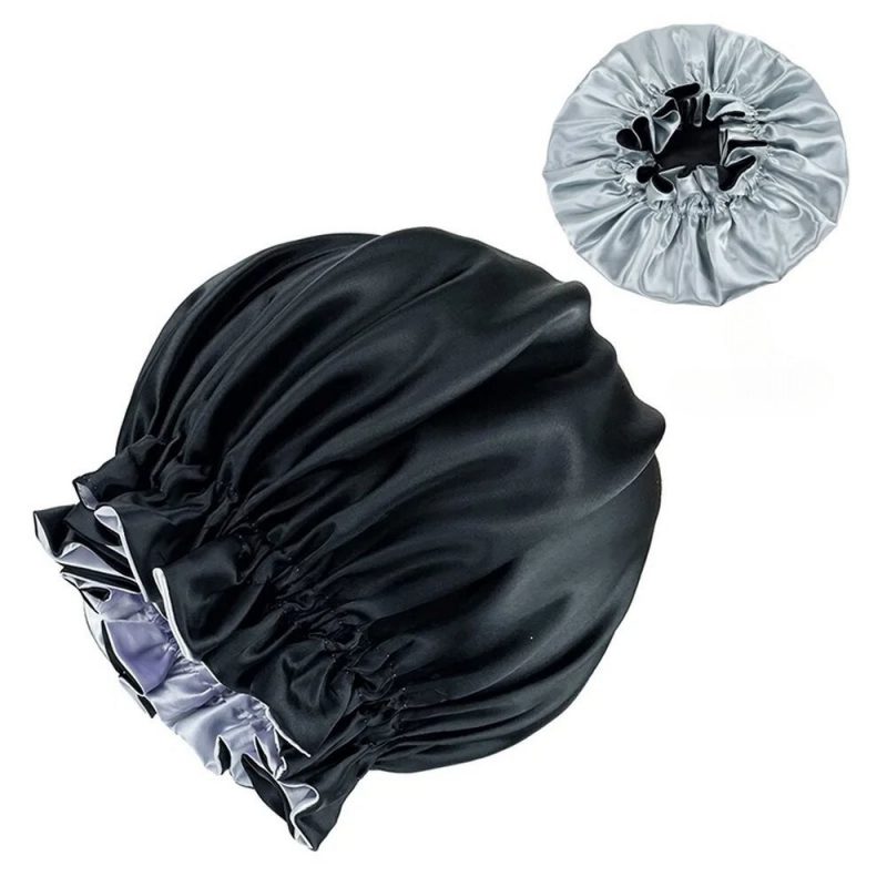 Boneta pentru par din satin cu banda elastica 352 2025 4