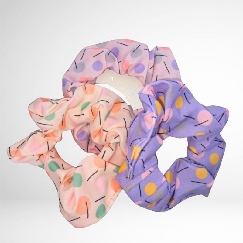 Set 3 elastic de par tip scrunchie 264 2025 4