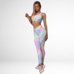 Set fitness 2 piese FITINT Apate cu push up Multicolor 2024 9