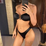 Costum de baie damă push-up 2 piese Negru – FITINT 489 2025 15