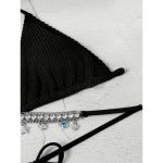 Costum de baie damă 2 piese Negru – FITINT 500 2025 26