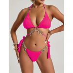 Costum de baie damă 2 piese Roz – FITINT 501 2025 22